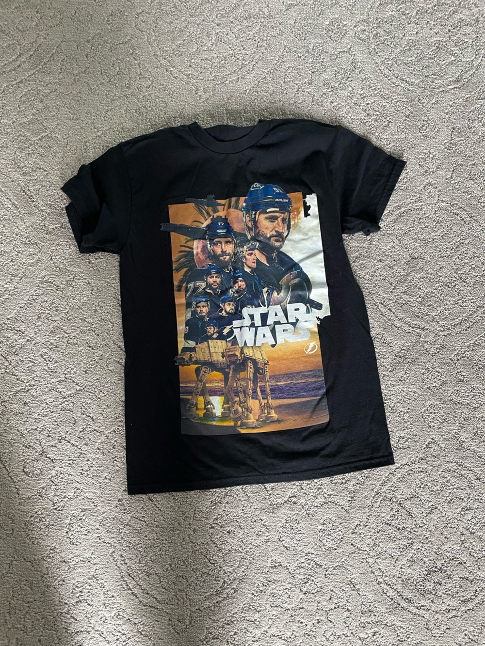 Star Wars x Tampa Bay collab Lightning Black Graphic Tee